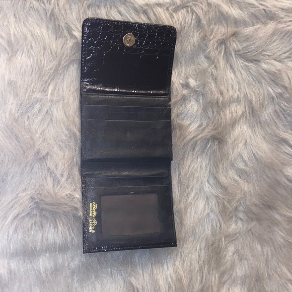 Belle rose leather wallet - Picture 2 of 2